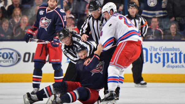 Chris Kreider Fight 10-11
