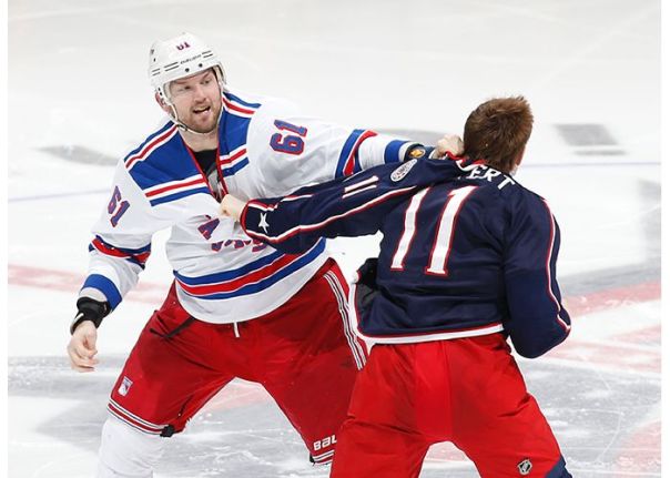 Rick Nash vs Matt Calvert