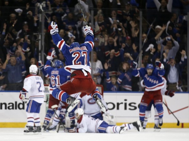 The Rangers Celebrate!