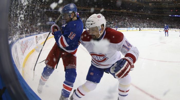 Marc Staal vs canadiens