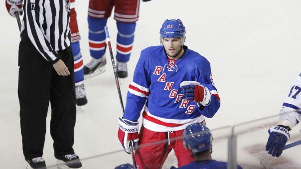 Rick Nash home jersey