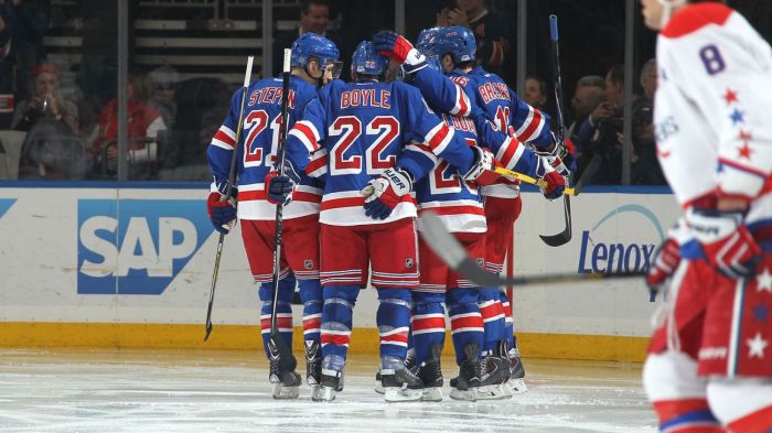 rangers goal celebration 12-23