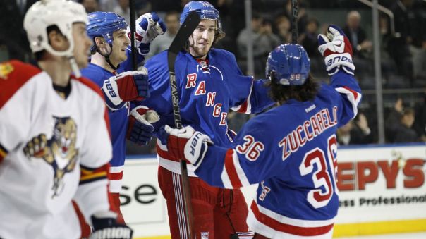 hayes and zuccarello 2-2