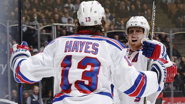 kevin hayes goal celebration 2-10