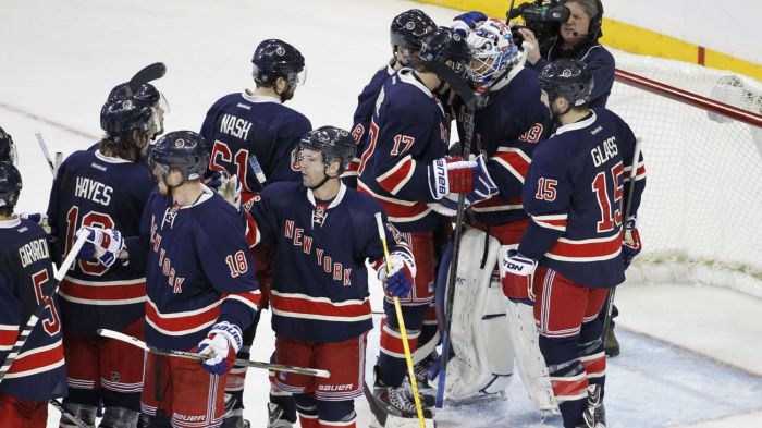 rangers hi five line 2-4