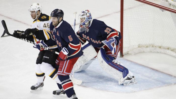 rangers vs bruins 2-4