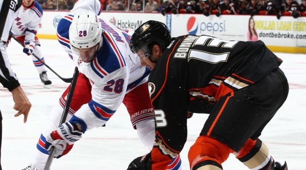rangers vs ducks