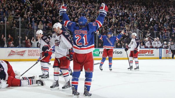 derek stepan goal celebration 3 4-6