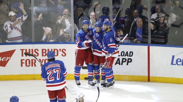 derek stepan goal celebration 5-16