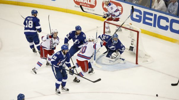 Rangers vs lightning 5-20