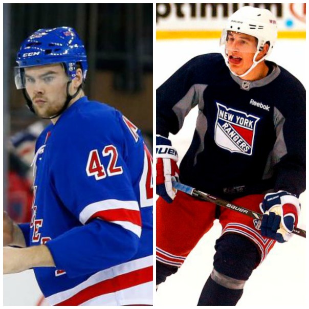 Dylan McIlrath and Brady Skjei