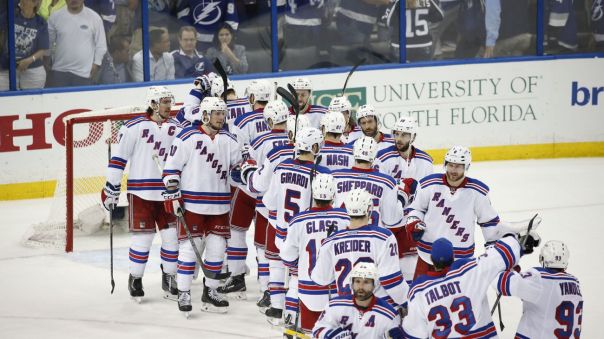 rangers hi five line 5-26