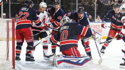 rangers vs devils 4-4