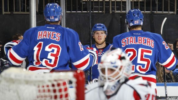 Kevin Hayes and Stalberg and Lindberg 11-3