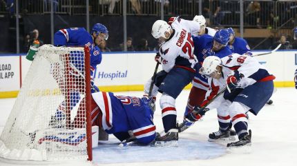 Rangers vs Capitals 11-3