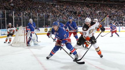 rangers vs ducks 3-22