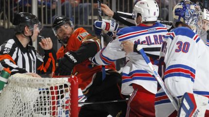rangers vs ducks battle 12-22