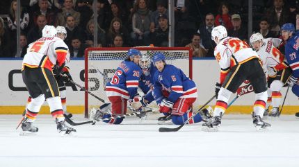 rangers vs flames 2-24