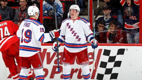 JT Miller goal celebration 1-22