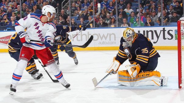 rangers vs sabres 3-14