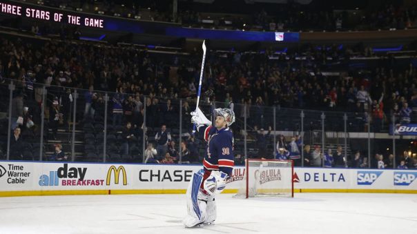 Henrik Lundqvist first star 2-21