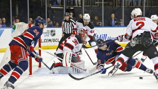 Rangers vs Devils 10-18