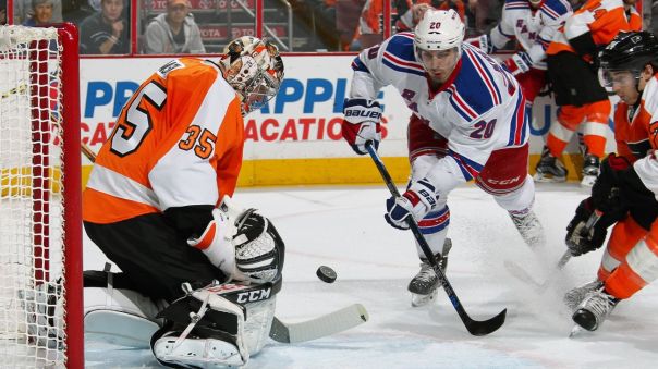 rangers vs flyers 1-16