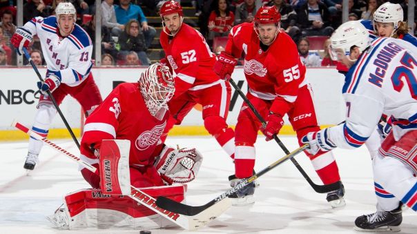 rangers vs red wings 3-4