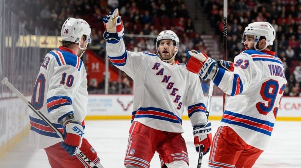 Rangers celebrate a goal 3-26