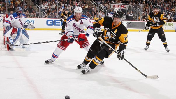 rangers vs penguins 3-3