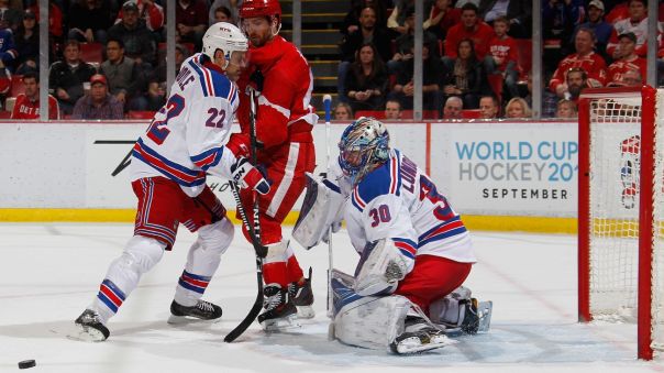 Rangers vs Red Wings 3-12