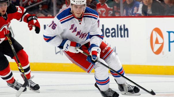 Brady Skjei skating 2-23