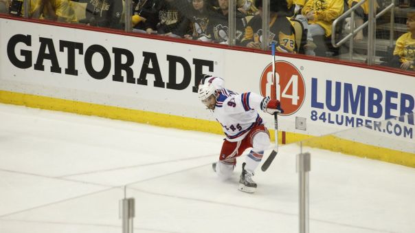 Keith Yandle goal celebration 4-16