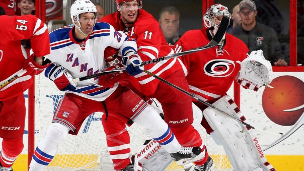 Rangers vs Hurricanes 3-31