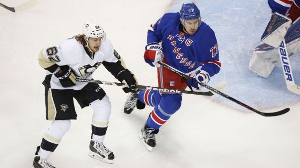 Rangers vs Penguins Game 4 4-21